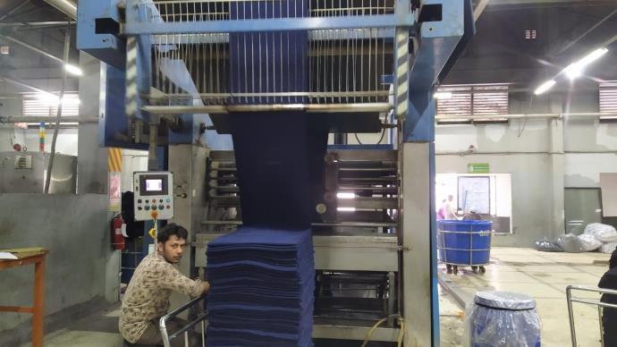 Dyeing finishing