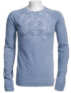 Brown printed T-shirt
